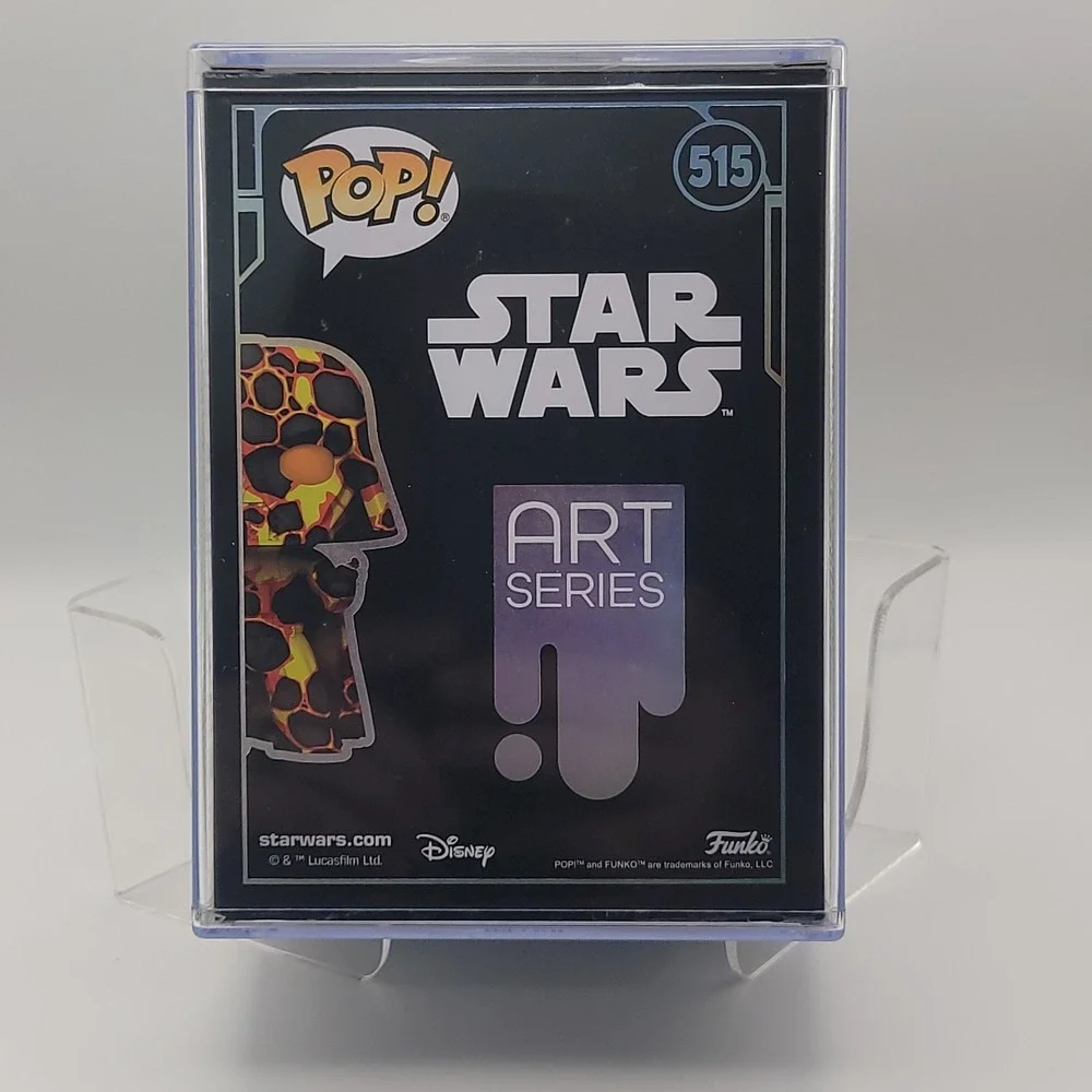 Funko Pop! Star Wars - Darth Vader Art Series (Mustafar) #515 Walmart Hardstack‎